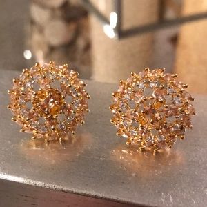 Beautiful earrings and matching ring